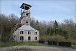 Der Kohlef�rderschacht Sainte-Marie in Ronchamps.
