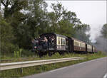 Im Elsässer Ried mit der CFTR.

Gute Laune auf dem Sputnik am Museumszugschluss mit 030 TB 134  Theodor . Biesheim, September 2024.