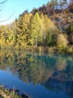 (166'597) - Herbststimmung an der Aare am 8.