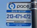 (153'251) - Bus-Haltestelle - Highland Park, Bahnhof - am 19.