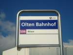 (138'115) - A-welle-Haltestelle - Olten, Bahnhof - am 6.