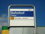 (138'116) - A-welle-Haltestelle - Olten, Bahnhof - am 6.