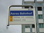 (143'957) - A-welle-Haltestelle - Aarau, Bahnhof - am 9.