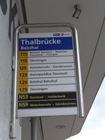 (175'304) - A-welle-Haltestelle - Balsthal, Thalbrcke - am 2.
