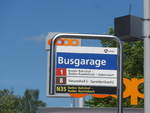 (217'382) - A-welle-Haltestelle - Wettingen, Busgarage - am 30. Mai 2020