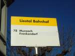 (132'574) - AAGL-Haltestelle - Liestal, Bahnhof - am 7.
