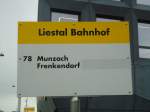 (138'843) - AAGL-Haltestelle - Liestal, Bahnhof - am 16.
