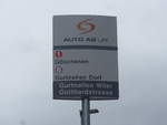 (216'556) - AAGU-Haltestelle - Gurtnellen Wiler, Gotthardstrasse - am 28. April 2020