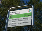 (174'674) - ABl-Haltestelle - Campo (Blenio), Paese - am 10.