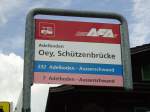 (127'965) - AFA-Haltestelle - Adelboden, Oey, Schtzenbrcke - am 11.