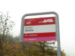 (130'355) - AFA-Haltestelle - Achseten, Kirche - am 11.