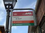 (130'362) - AFA-Haltestelle - Adelboden, B Dorf - am 11.