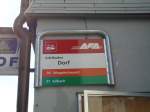 (130'363) - AFA-Haltestelle - Adelboden, Dorf - am 11.