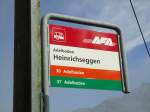 (130'364) - AFA-Haltestelle - Adelboden, Heinrichseggen - am 11.