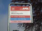(130'369) - AFA-Haltestelle - Adelboden, Mineralquelle - am 11.