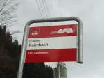 (130'969) - AFA-Haltestelle - Frutigen, Rohrbach - am 15.