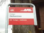 (130'989) - AFA-Haltestelle - Frutigen, Heilsarmee - am 15.