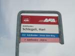 (131'124) - AFA-Haltestelle - Adelboden, Schlegeli, Hari - am 28.