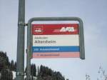 (131'125) - AFA-Haltestelle - Adelboden, Altersheim - am 28.