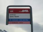 (131'127) - AFA-Haltestelle - Adelboden, Janz Team - am 28.