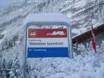 (131'675) - AFA-Haltestelle - Kandersteg, Talstation Sunnbel - am 26.