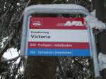 (131'692) - AFA-Haltestelle - Kandersteg, Victoria - am 26.
