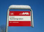 (131'697) - AFA-Haltestelle - Frutigen, Gantengraben - am 26.