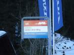 (132'046) - AFA-Haltestelle - Adelboden, Unter dem Birg - am 8.