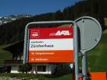 (133'204) - AFA-Haltestelle - Adelboden, Zrcherhaus - am 10.