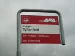 (138'447) - AFA-Haltestelle - Frutigen, Tellenfeld - am 6.