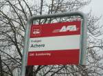 (138'450) - AFA-Haltestelle - Frutigen, Achere - am 6.