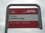 (138'453) - AFA-Haltestelle - Frutigen, Zrydsbrgg - am 6.