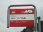 (138'466) - AFA-Haltestelle - Mitholz, Unter der Fluh - am 6.