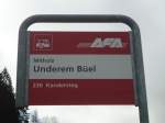 (138'468) - AFA-Haltestelle - Mitholz, Underem Bel - am 6.