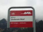 (138'469) - AFA-Haltestelle - Mitholz, Underem Bel - am 6.