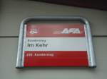 (138'471) - AFA-Haltestelle - Kandersteg, Im Kehr - am 6.