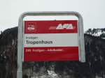 (142'545) - AFA-Haltestelle - Frutigen, Tropenhaus - am 16.