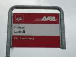 (142'549) - AFA-Haltestelle - Frutigen, Landi - am 16.