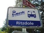(146'111) - AFA-Haltestelle (LenkBus) - Lenk, Ritzdole - am 28.