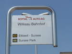 (184'496) - ARAG-Haltestelle - Willisau, Bahnhof - am 26.