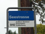 (174'580) - AZZK-Haltestelle - Zollikon, Seestrasse - am 5.