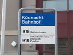 (203'513) - AZZK-Haltestelle - Ksnacht, Bahnhof - am 7. April 2019