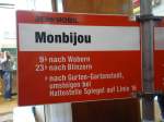 (140'097) - Bernmobil-Haltestelle - Bern, Monbijou - am 24.