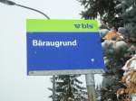 (131'739) - bls-bus-Haltestelle - Langnau, Braugrund - am 28.