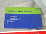 (131'915) - bls-bus-Haltestelle - Interlaken West, Bahnhof - am 31.