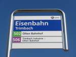 (164'269) - BOGG-Haltestelle - Trimbach, Eisenbahn - am 30. August 2015