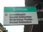 (133'697) - BVB-Haltestelle - Basel, Schifflnde - am 16.