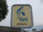 (188'846) - FART-Haltestelle am 17. Februar 2018 in Ascona, Post