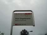 (130'783) - Glarnerbus-Haltestelle - Ziegelbrcke, Post Ziegelbrcke - am 24.