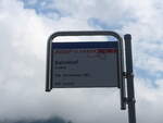 (226'788) - GlarnerBus-Haltestelle - Linthal, Bahnhof - am 25. Juli 2021